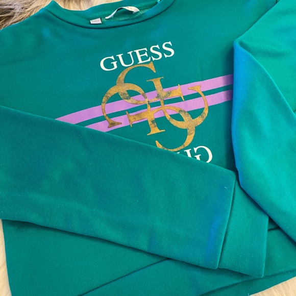 Teens Cropped Sweatshirt by Guess (B1015) - Picture 6 of 6